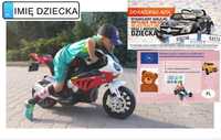 Motor dla dziecka na akumulator Ścigacz Bmw S1000rr 2x45W Koła Eva!