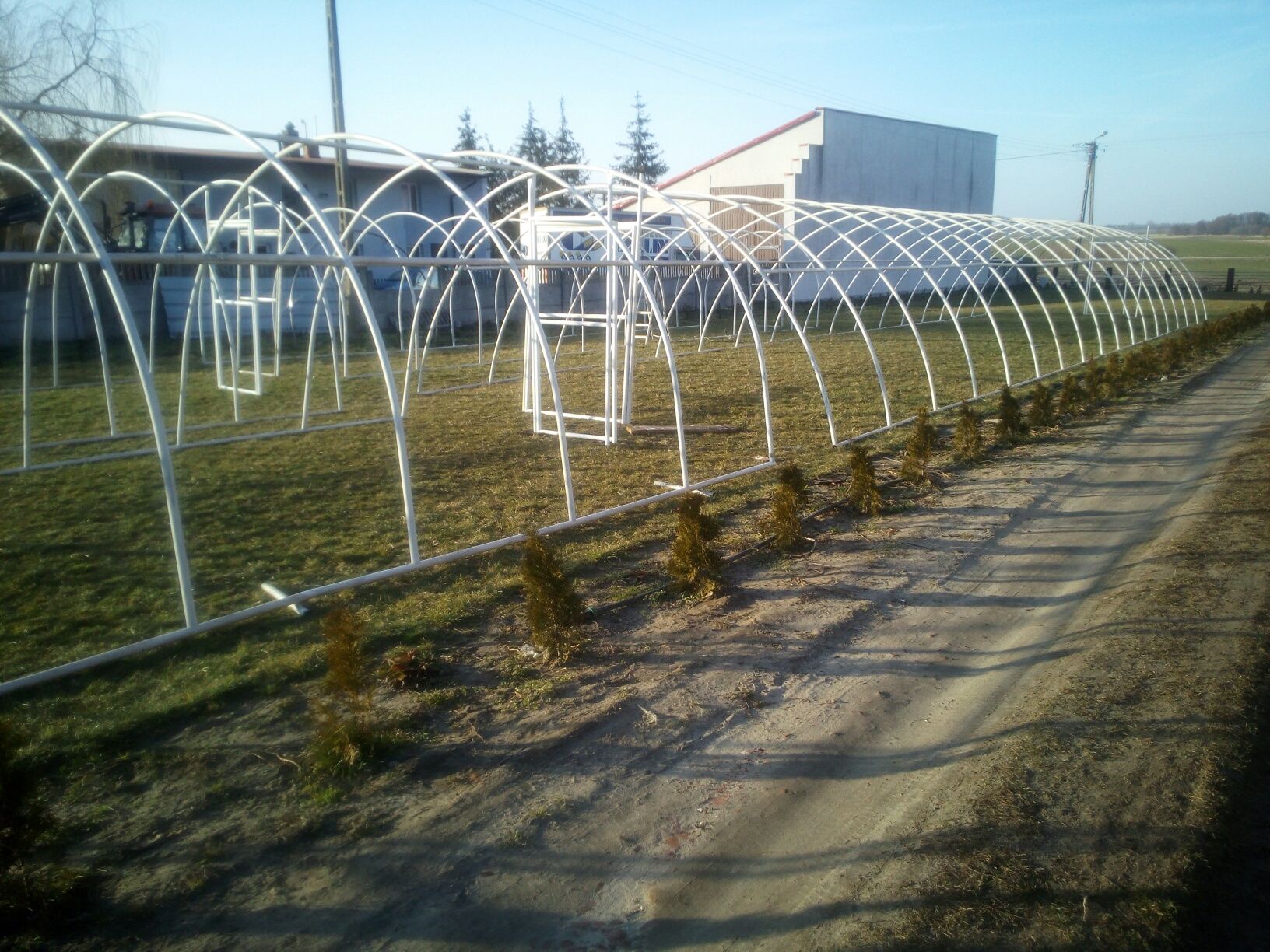 Tunel foliowy fi 40mm  ocynk PROMOCJA WIOSENNA OCYNK