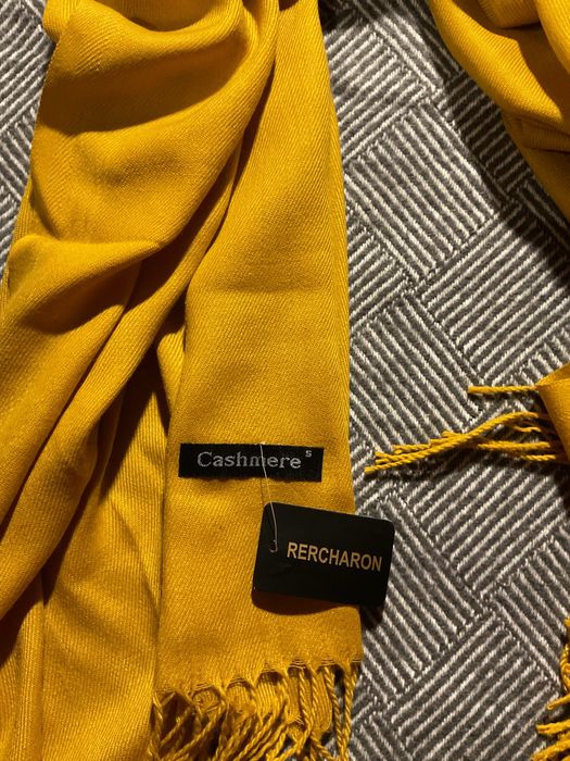 Шарф палантин перчатки кашемiровий шарф з рукавичками