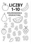 kolorowanka edukacyjna 2 języczka pl-ang cyfry 1-10