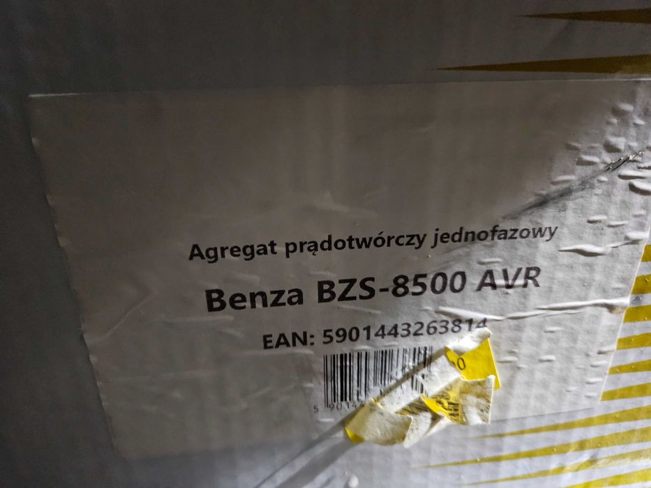 Agregat prądotwórczy 8.5kW BZ-8500