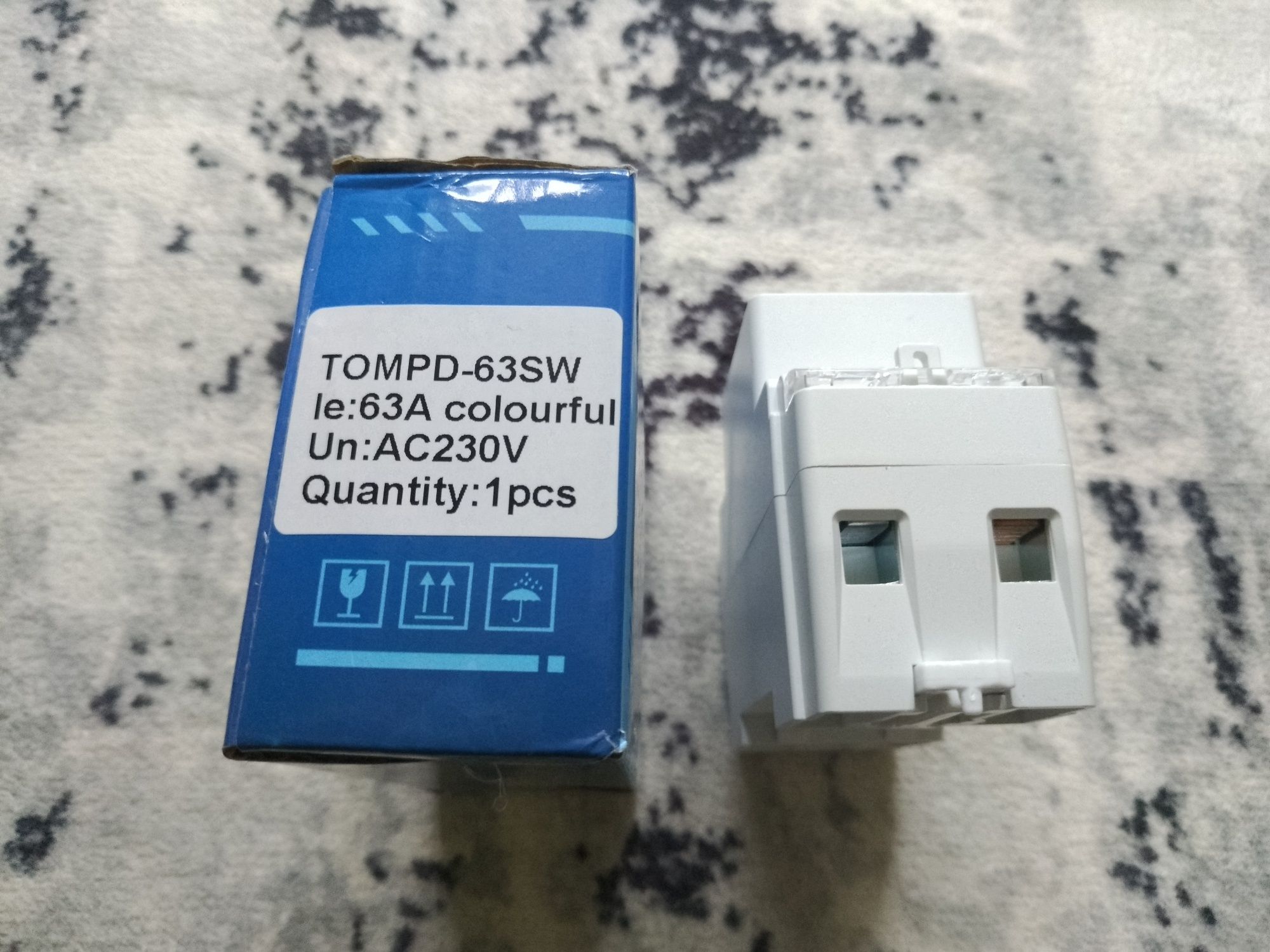Мультифункциональное WiFi реле TOMZN TOMPD-63SW, счетчик, таймер, УЗО
