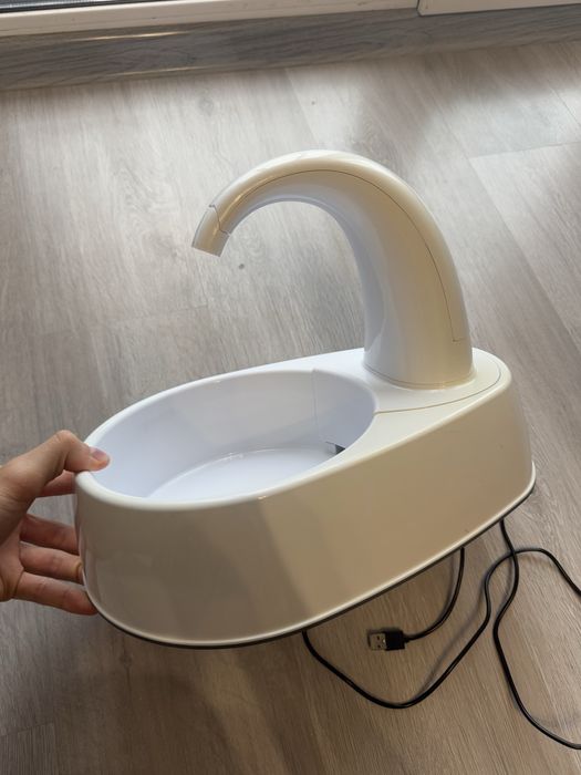 Фонтан для животных поилка для кота собаки рабочая