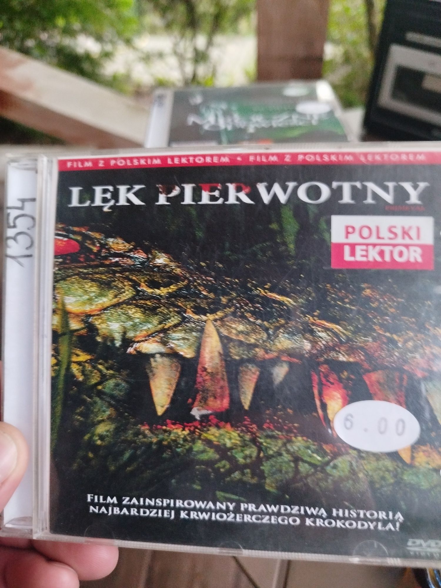 Zestaw płyt dvd horrory 6 sztuk