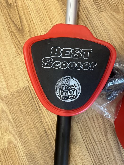 Самокат 5в1 Жук ,сонечко, червоного кольору