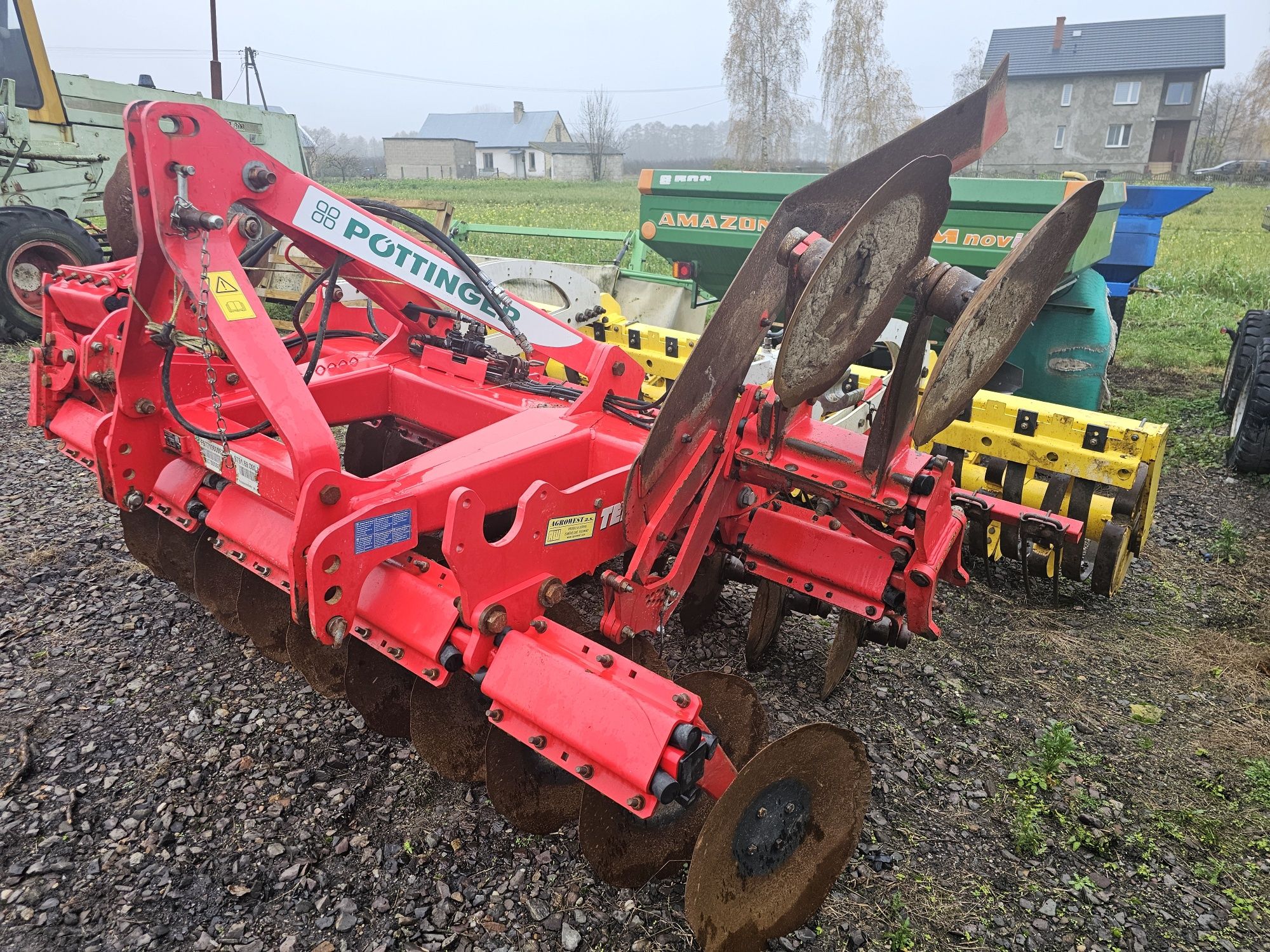 Brona talerzowa Pottinger TerraDisc 3001 Talerzówka 3m 2016r. Lemken