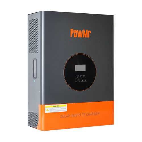 Гібридний інвертор Deye (PowMr) 3-10kw під Акуми 12/24/48В.  Кредит.