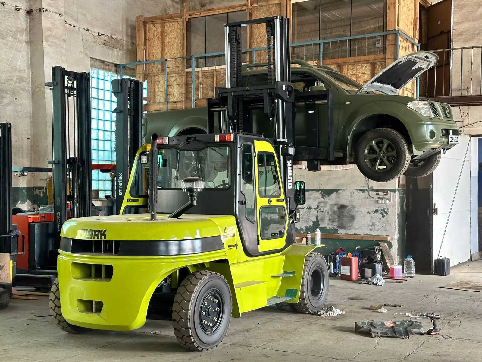 Дизельний навантажувач LINDE H120D/900