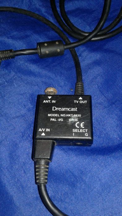 Dreamcast cabo para antena para tv's antigas