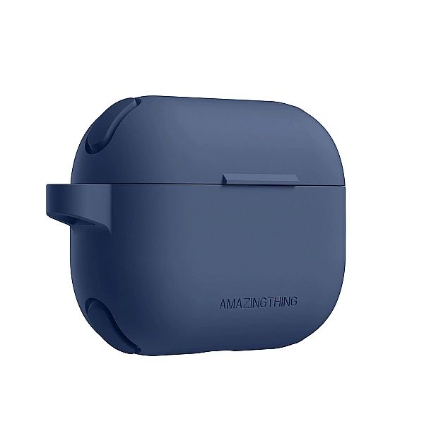 Etui silikonowe AMAZINGTHING Omni Case do AirPods Pro 2 - ciemnoniebie