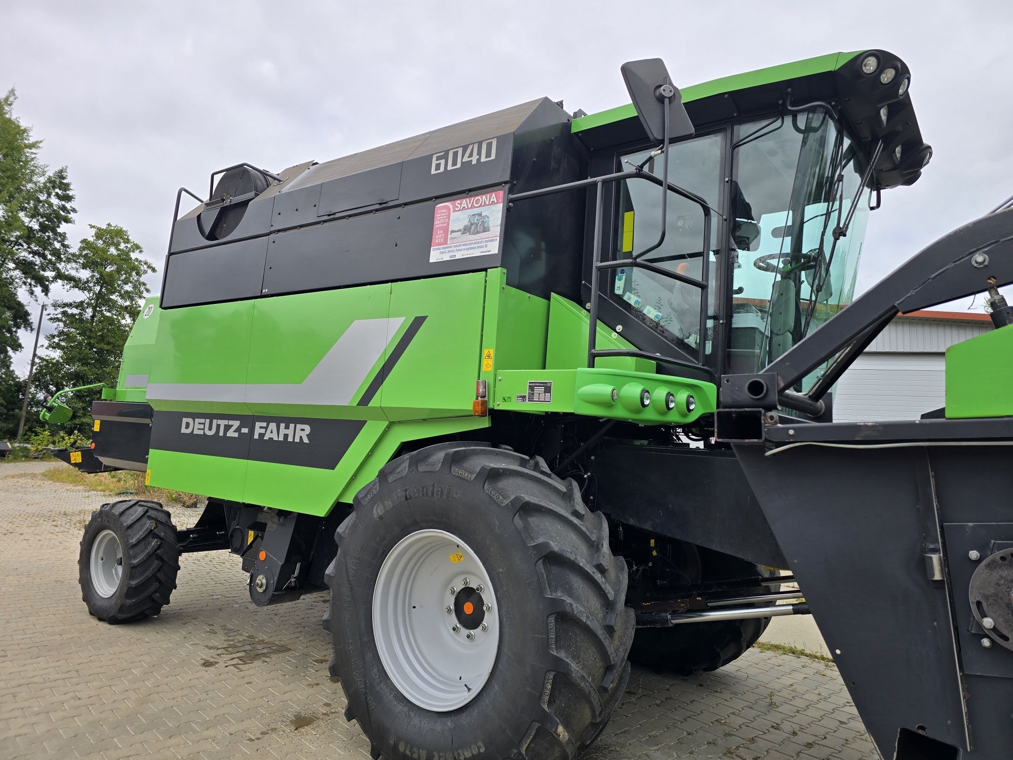 Kombajn Deutz fahr 6040