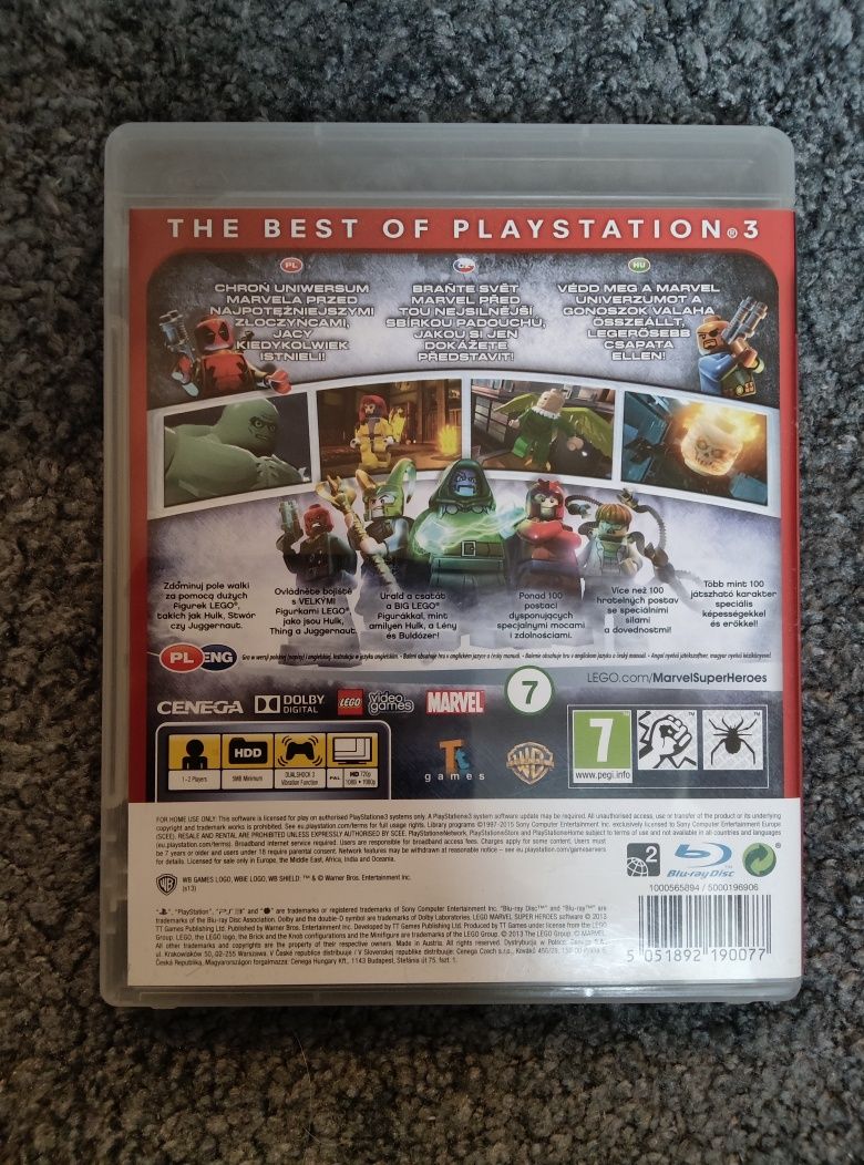 LEGO Marvel Super Heroes PS3