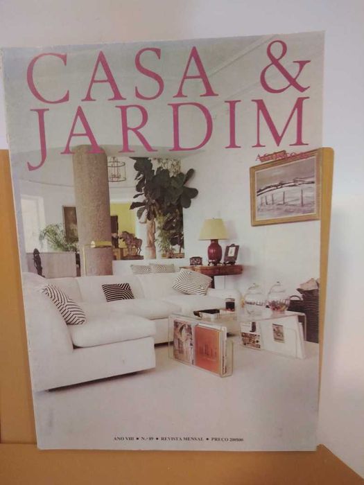 "casa & jardim" revista de arquitetura e decoração de casa e jardim