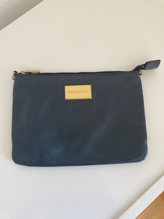 Carteira pele azul Bimba Y Lola original