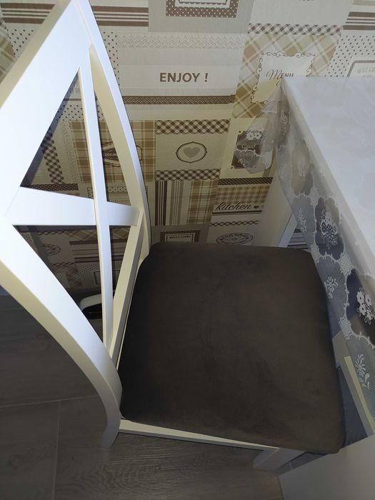 Komplet stół krzesła prostokątny 110x70