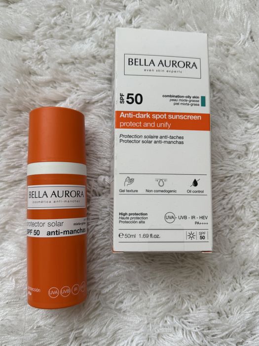 2 sztuki SPF Bella Aurora 50.