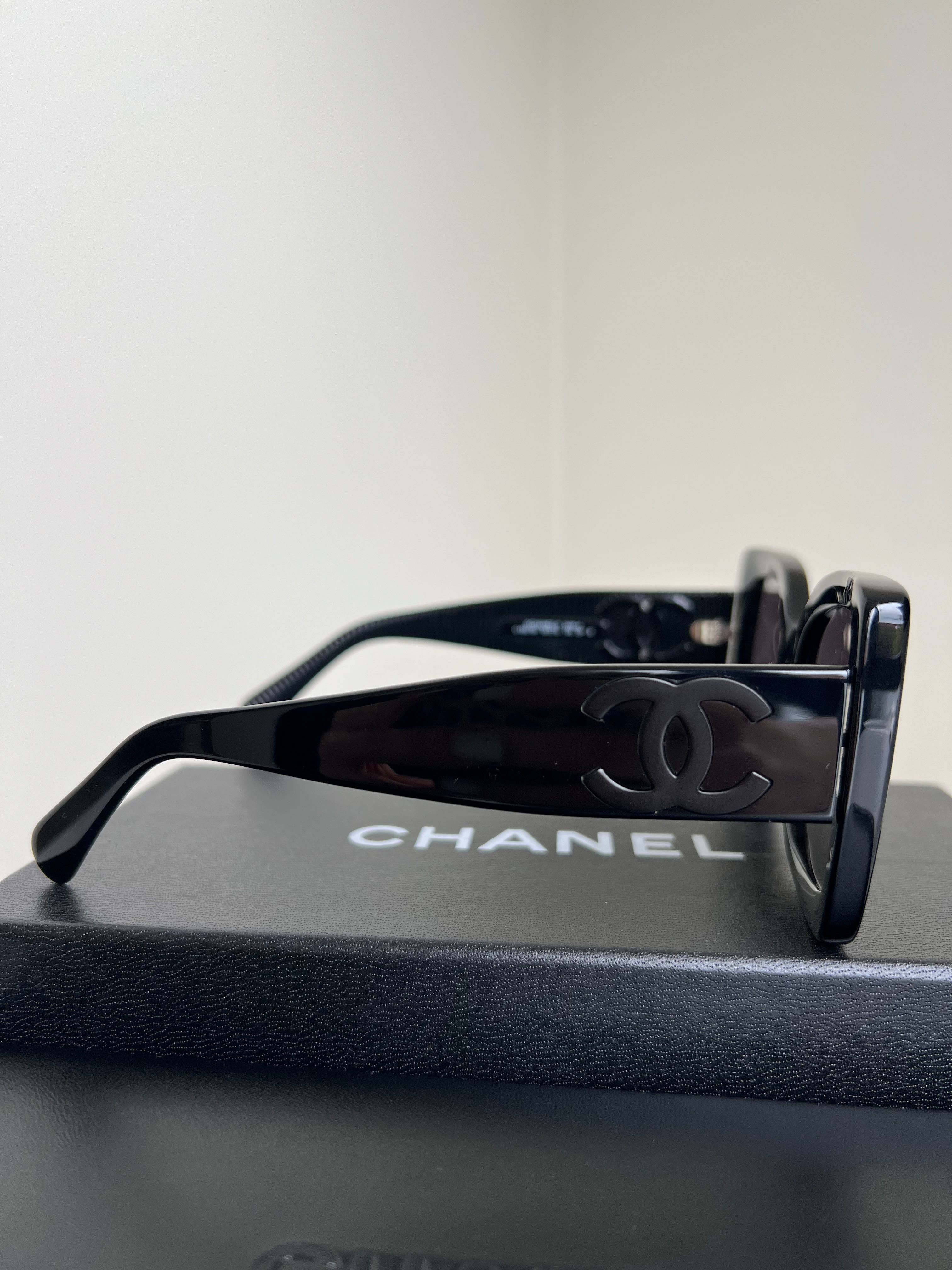 Chanel okulary przeciwsłoneczne kwadraty