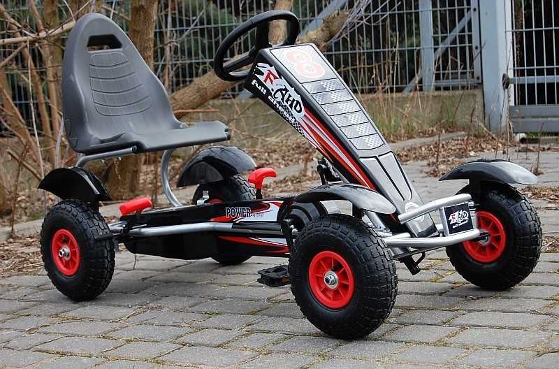 Mega Gokart Pompowane koła do 60kg