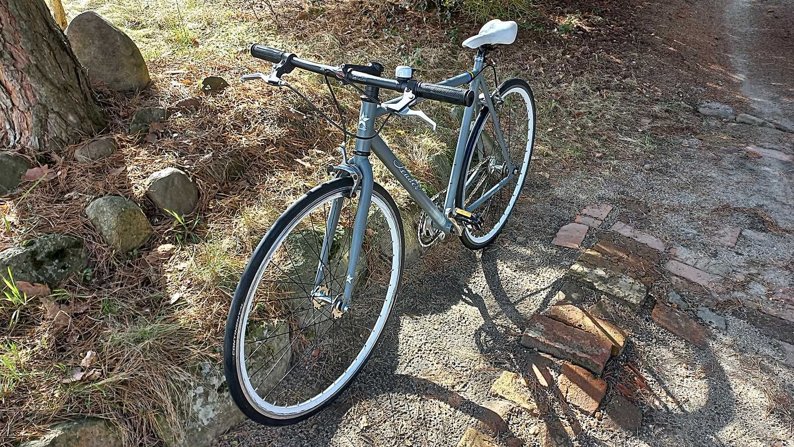 Rower Szosowy Szosa Ostre Koło Fixie Leader Hero Single Speed 28
