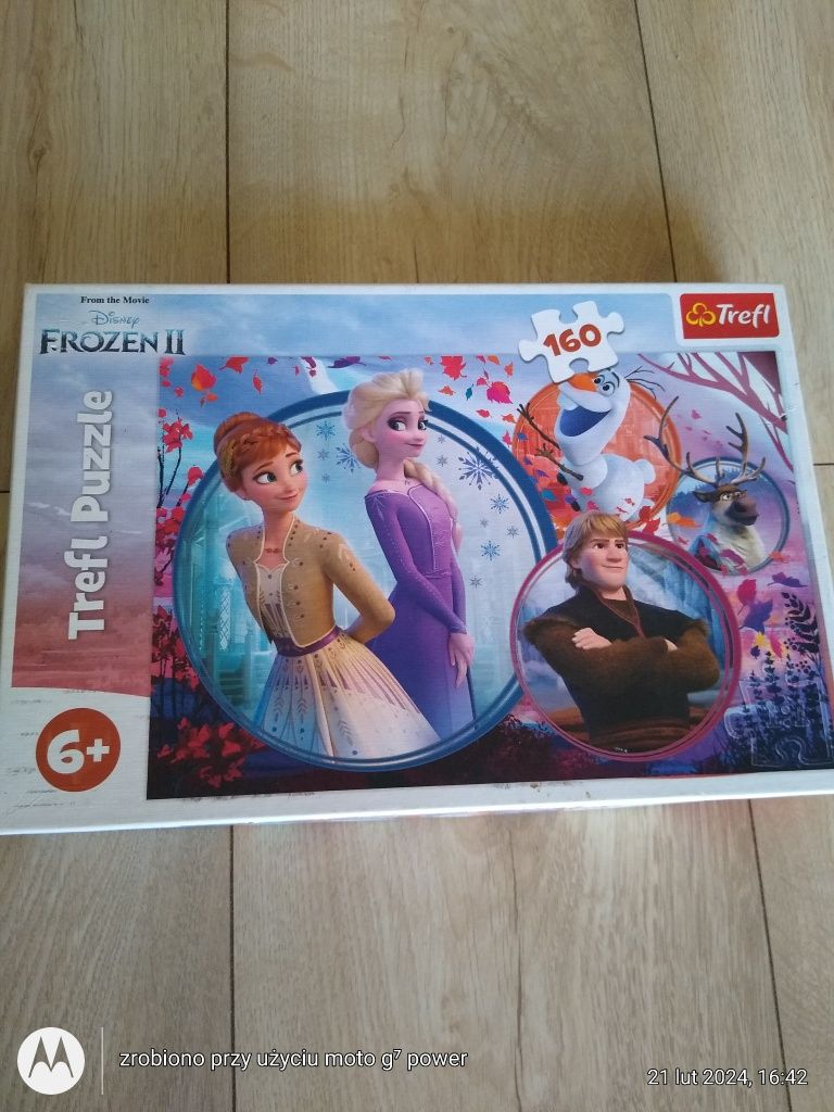 Puzzle Trefl Frozen II 160 elementów