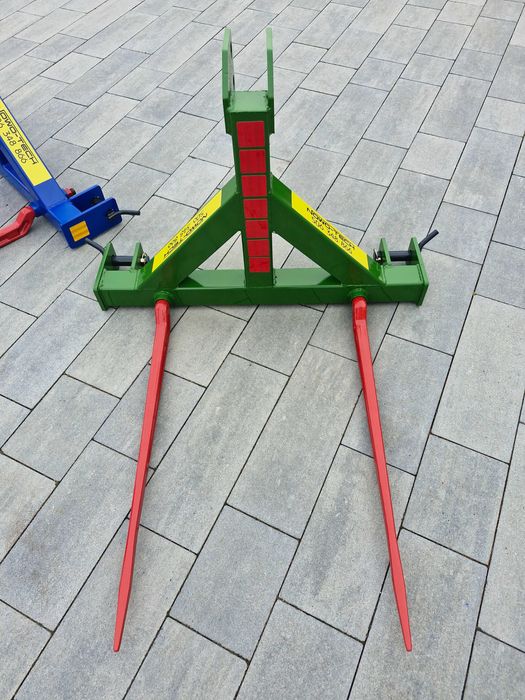 widły do bel, balotów, igła, podnośnik do siana na tył ciągnika, tuz