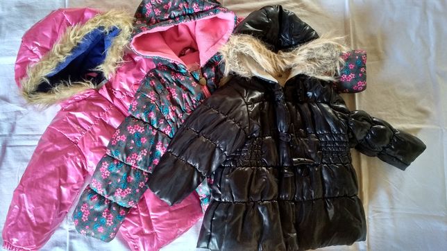 Куртка для дівчинки зима осінь весна 68 74 80