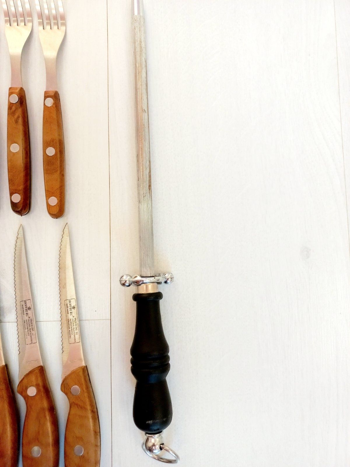 Набір столові прилади Hoffburg столовые приборы ніж виделка вилка нож
