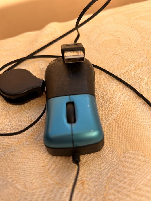 Rato de pc com fio extensivel