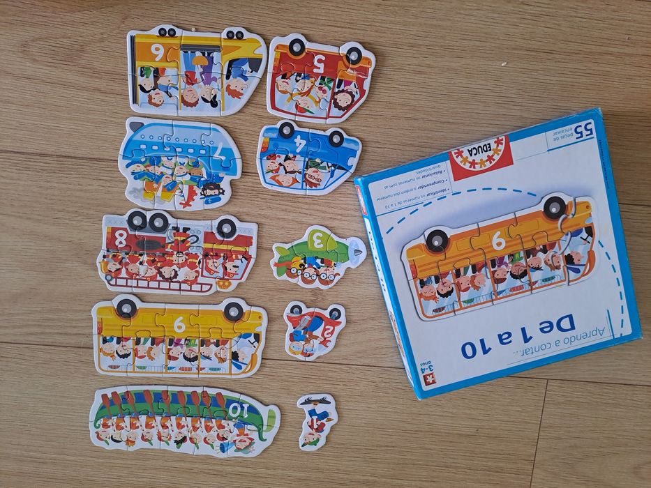 Educa Jogo Educativo Aprendo a Contar de 1 a 10