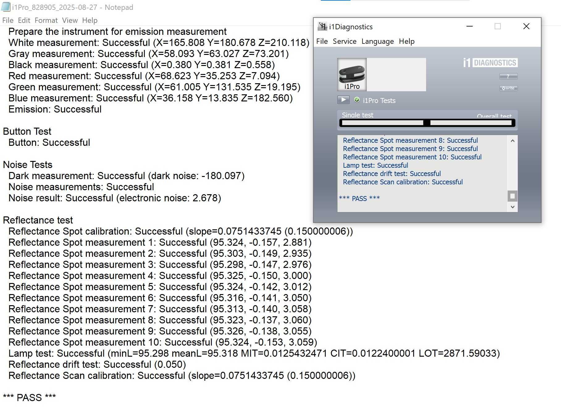 EFI ES-1000 X-Rite i1Pro спектрофотометр для калібрування. Вим.-Lab ΔE