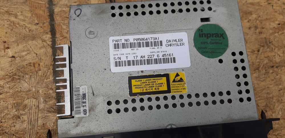 Radio Jeep Grand Cherokee 05-07r Dodge Ram