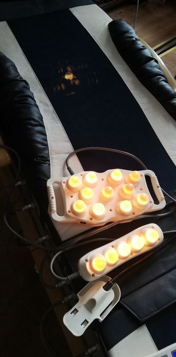 Nefrytowe łóżko masujące JADĘ Komfort