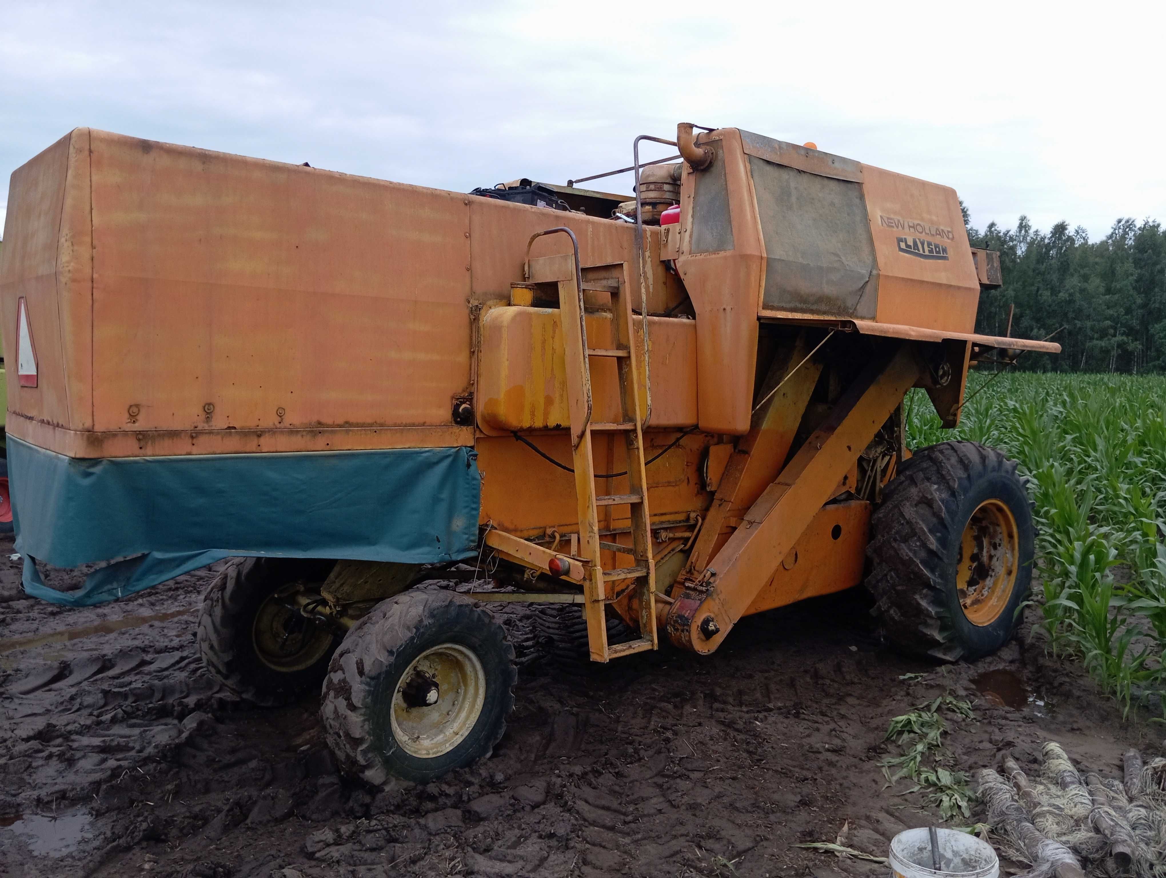 New Holland clayson M 140 cały na części silnik ford 120 km skrzynia