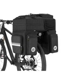 Велосумка штани Rockbros A8 на багажник 48л (байкпакінг, туринг, вело)
