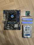 Płyta główna ASRock H61M-S, Intel Xeon E3 v2, Kingaton HyperX 8gb