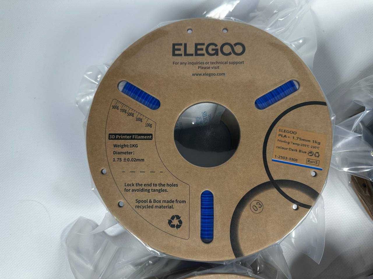 Філамент ELEGOO PLA Plus 1.75 мм, 1 кг