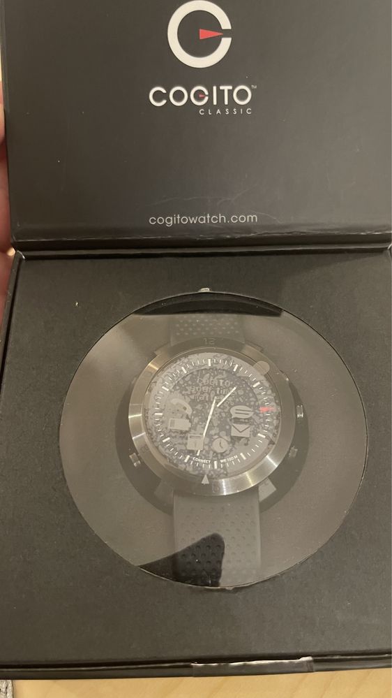 COGITO WATCH Black CW2.0-001-01 - zegarek hybrydowy