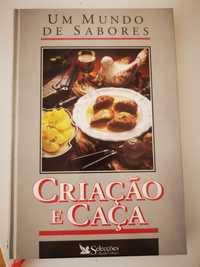 Livro culinária criação e caça