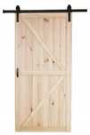Drzwi przesuwne drewniane Loft 100x210
