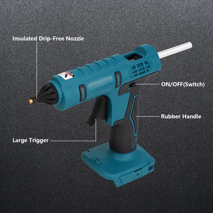 Bezprzewodowy Pistolet Do Kleju Makita Na Gorąco Z Klejami W Sztyfcie