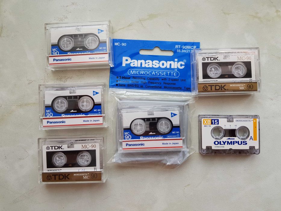 Диктофон Olympus Pearlcorder S713 + кассети