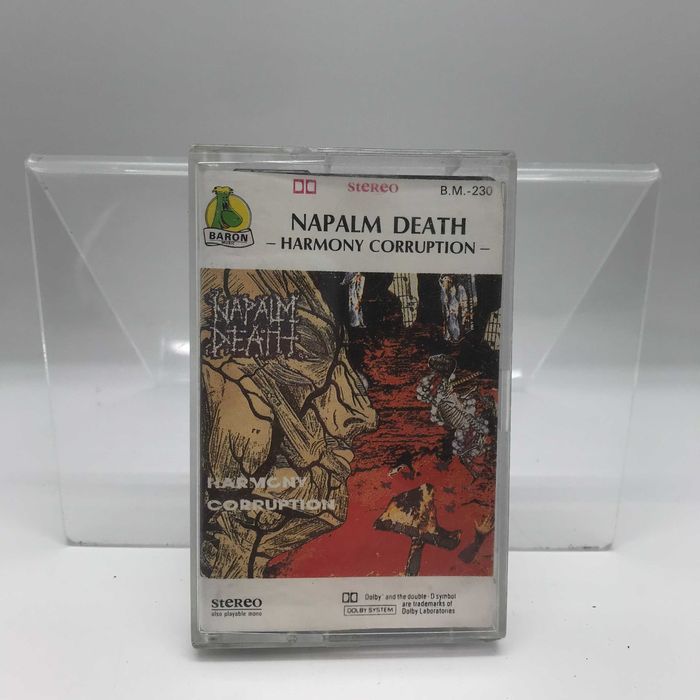 kaseta napalm death - harmony corruption (2535)