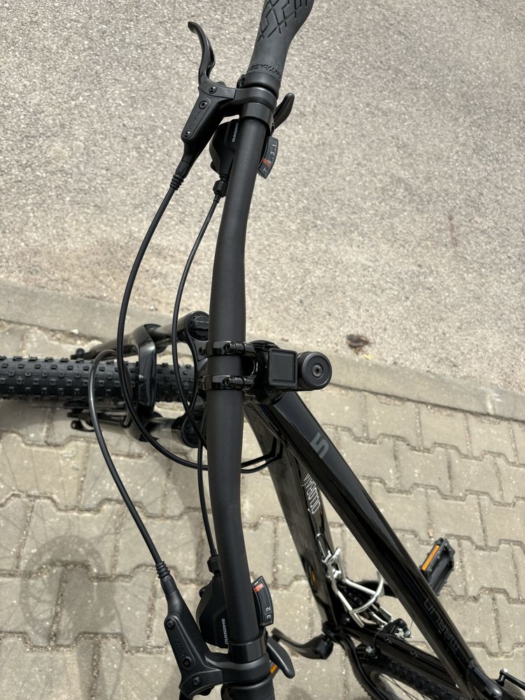 Trek Marlin 5 com rack e cadeira