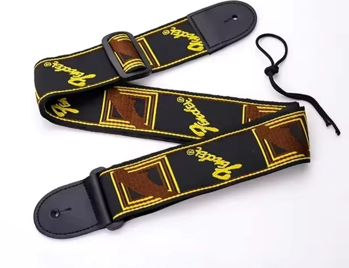Pasek do gitary logowany "FENDER"