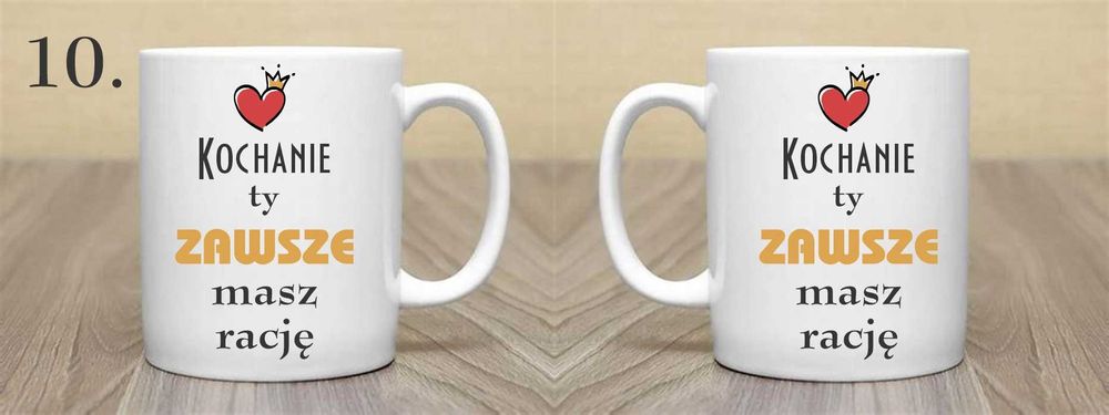 KUBEK DLA KOBIETY UKOCHANEJ prezent na urodziny imieniny