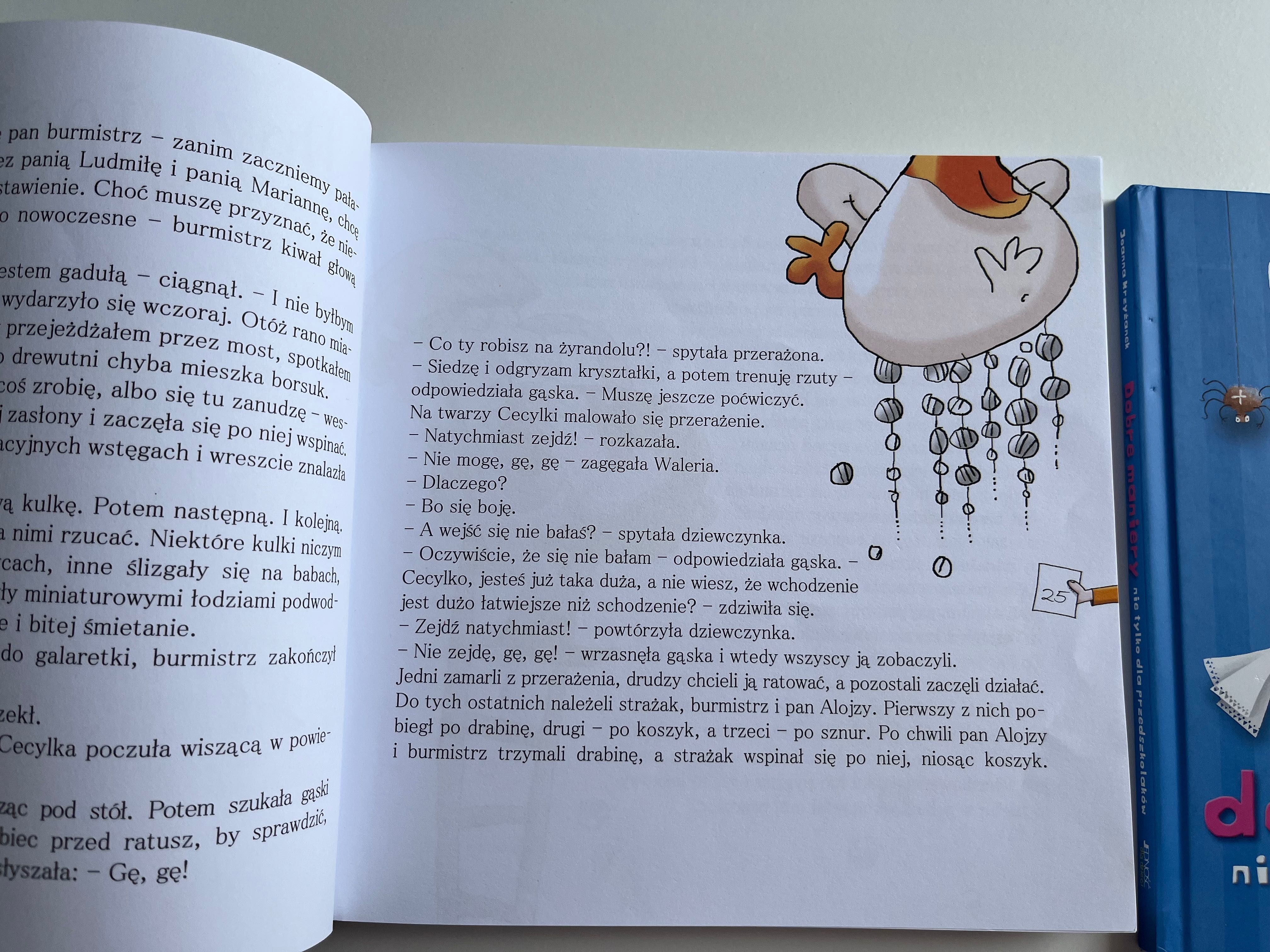 Książka dla dzieci Dobre maniery Cecylki Knedelek