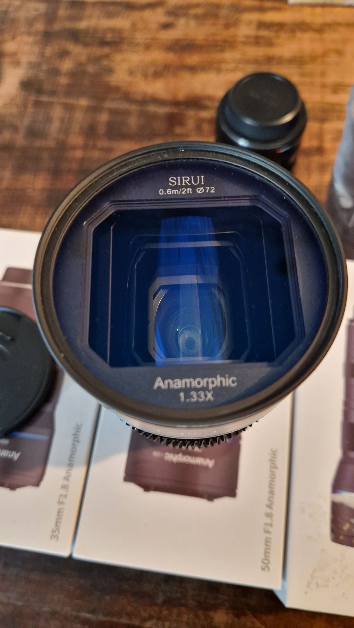 2 Obiektywy anamorficzne Sirui anamorphic 24mm i 50 mm (M43, mft