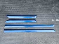 Listwa Listwy Drzwi S-Line Dolne Niebieskie Komplet Audi A4 B6 B7 Oryginalne