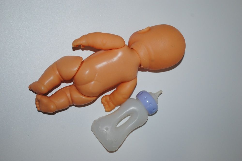 Кукла пупс 23 см комплект с соской новорожденный baby born Германия