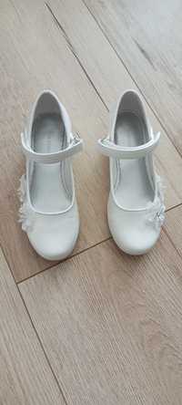 Buty białe dziewczęce 31 Deichmann